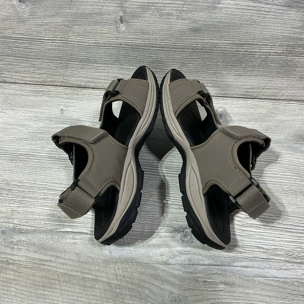 Dunham Mens Size 10 4E EEEE Nolan Water Friendly Brown Sport Sandals Shoes